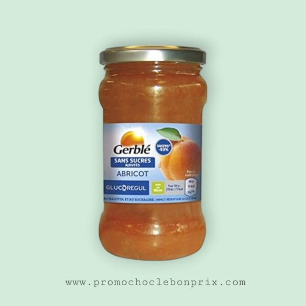 GERBLE CONFITURE SANS SUCRE ABRICOTS