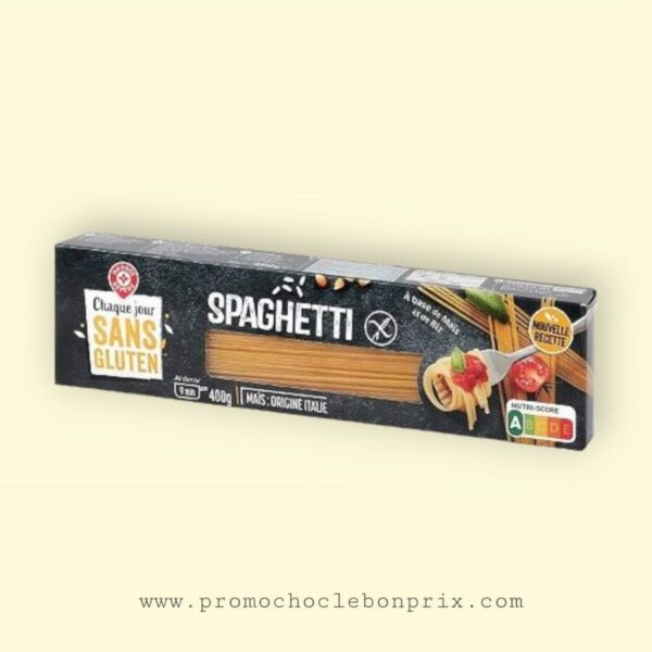 CHAQUE JOURS SANS GLUTEN SPAGHETTI
