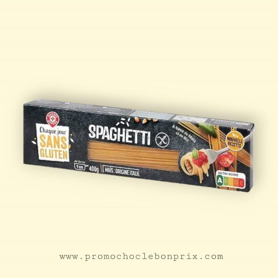 CHAQUE JOURS SANS GLUTEN SPAGHETTI