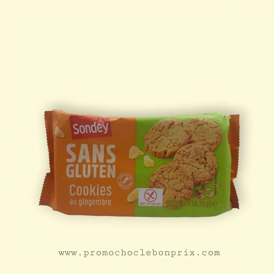 SONDEY COOKIES SANS GLUTEN GINGEMBRE – Image 1