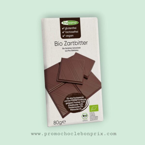 FRUSANO CHOCOLAT BIO SANS GLUTEN SANS LACTOSE
