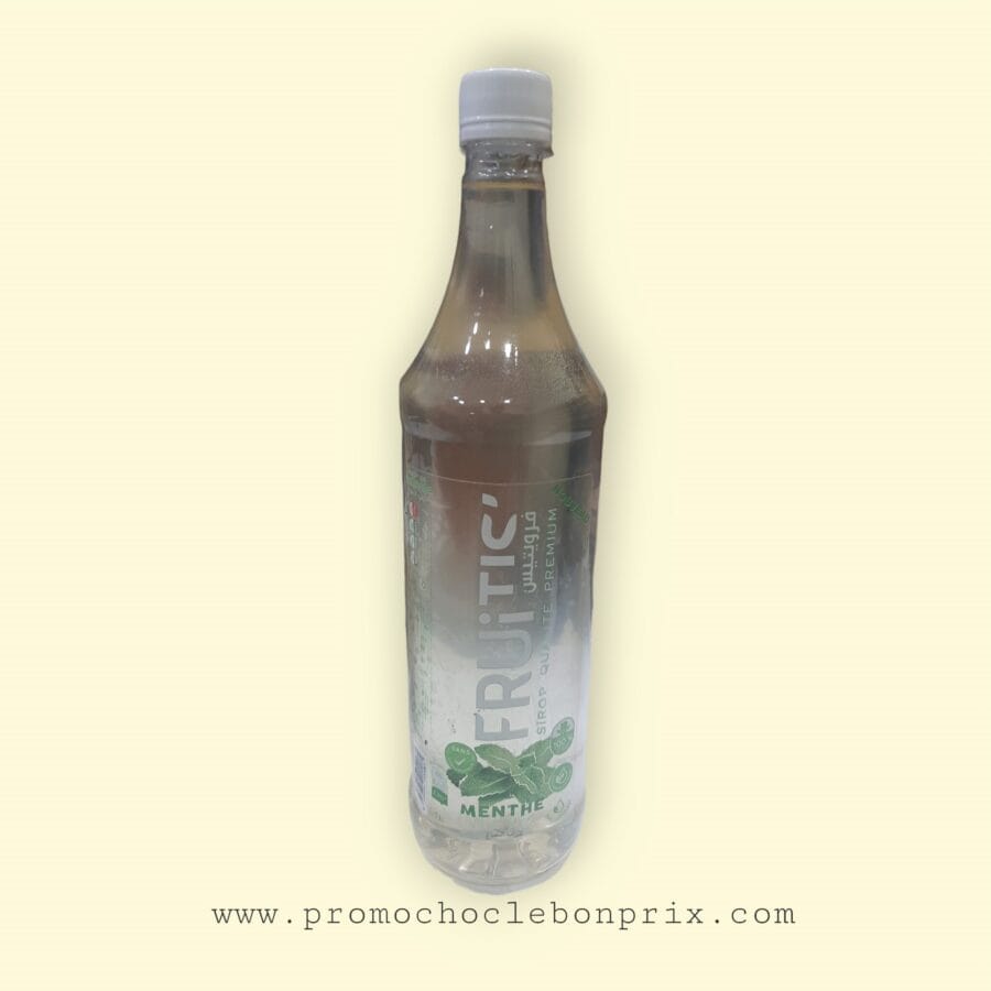 FRUITIS SIROP MENTHE SANS COLORANTS