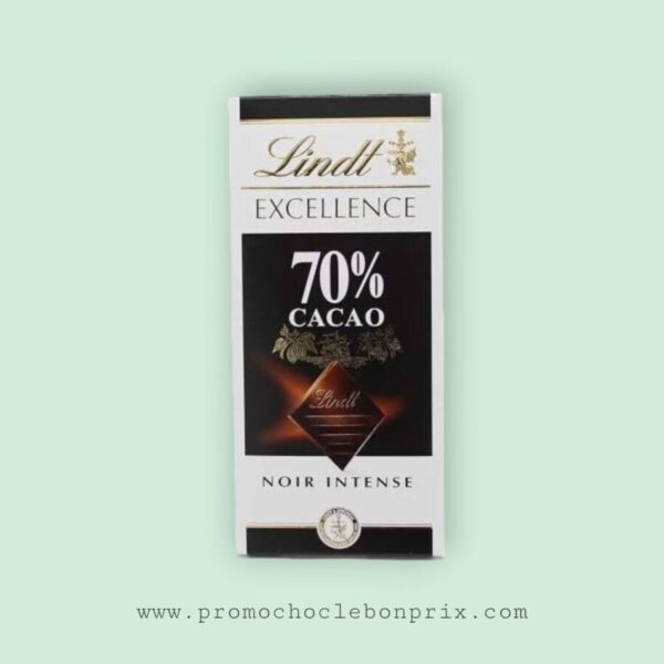LINDT EXCELLENCE CHOCOLAT NOIR 70%