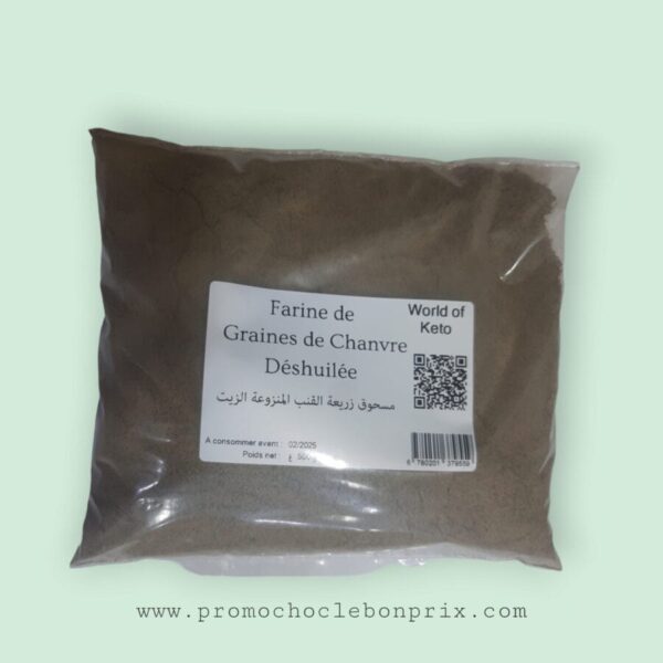 WORLD OF KETO FARINE DE CHANVRE