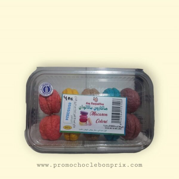 LES FARFELES MACARON COLORE