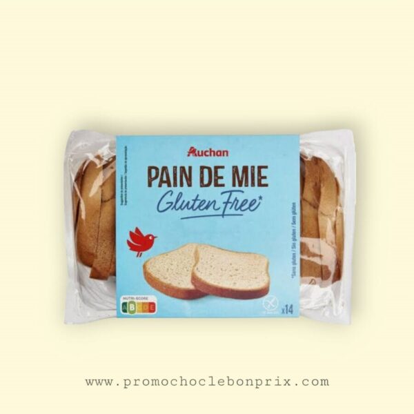 AUCHAN PAIN DE MIE NATURE