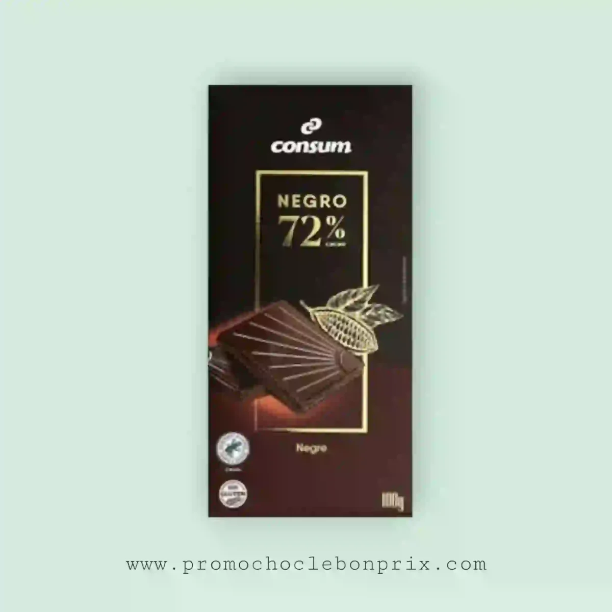 CONSUM CHOCOLAT NOIR 72% – Image 1