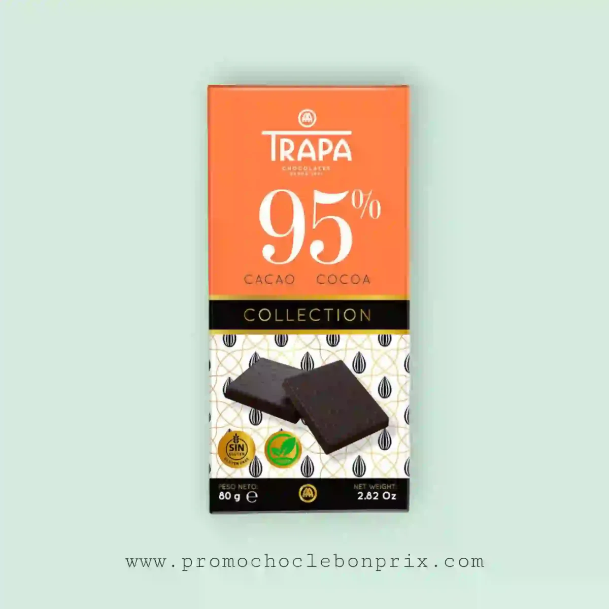 TRAPA CHOCOLAT NOIR 95% – Image 1