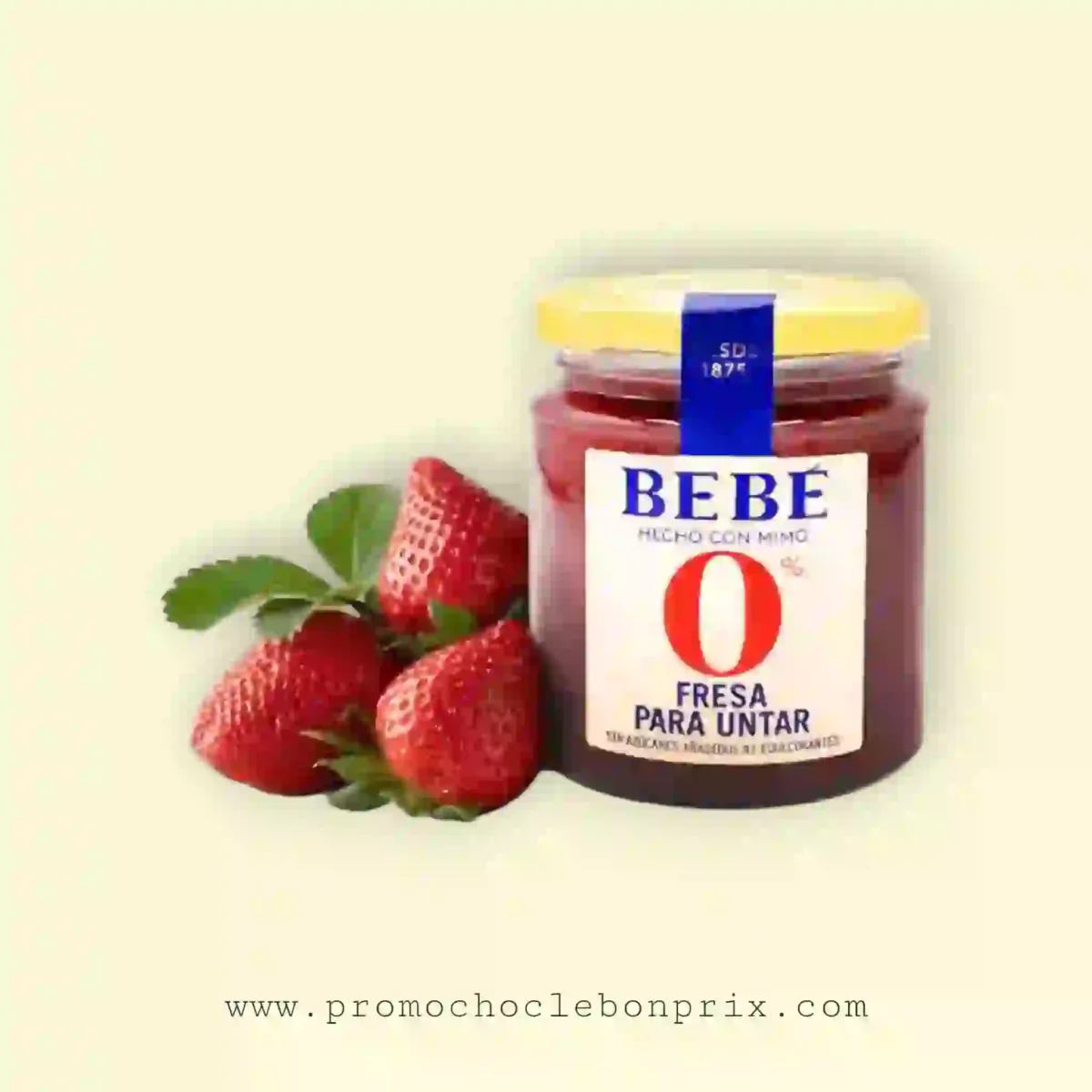 BEBE CONFITURE SANS SUCRE 0% FRAISE – Image 1