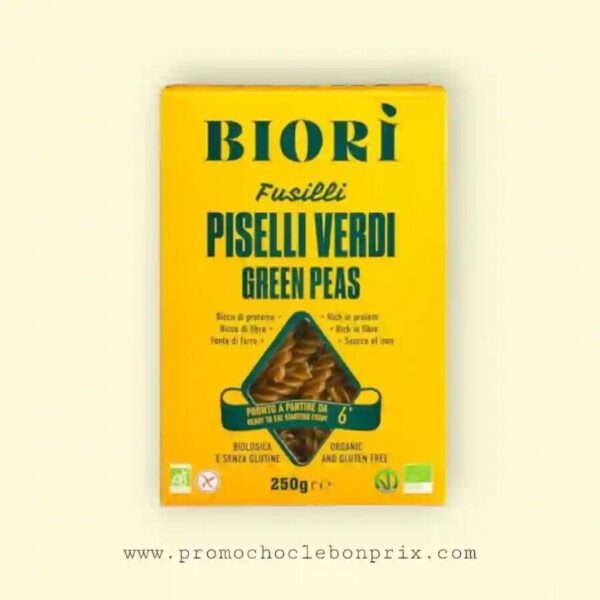 BIORI PATE DE PETIT POIS BIO 250G SANS GLUTEN