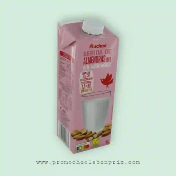 AUCHAN LAIT D'AMANDE SANS SUCRE