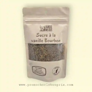 VANILLE DES ILES SUCRE ROUX AVEC VANILLE