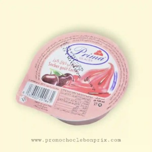 PRIMA GOBELET SORBET CERISE
