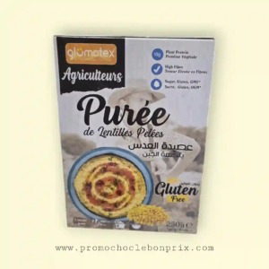 GLUMOTEX PURÉE DE LENTILLES GOUT FROMAGE