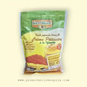 BON&NATUREL CRÈME PÂTISSERIE SANS GLUTEN VANILLE