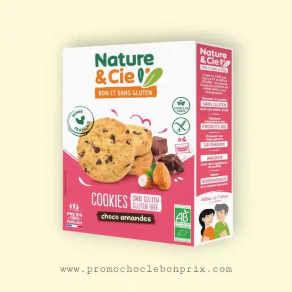 NATURE&CIE COOKIES CHOCO AMANDES
