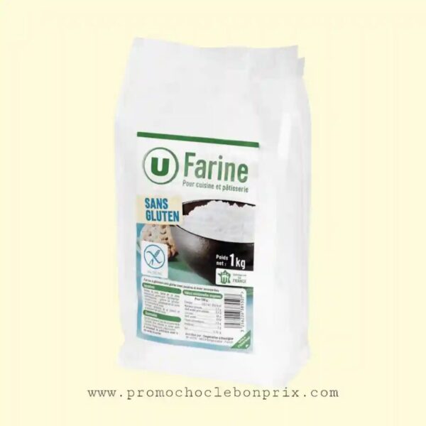 U FARINE MIX SANS GLUTEN 1KG