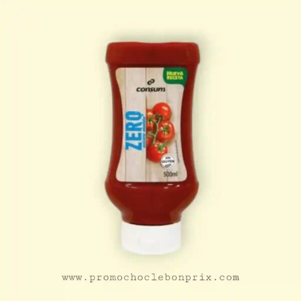 CONSUM KETCHUP SANS SUCRE SANS GLUTEN