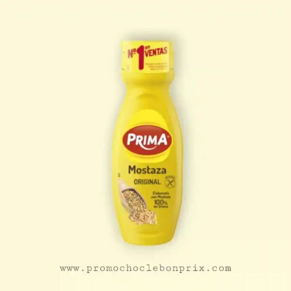 PRIMA MOUTARD SANS GLUTEN 265G