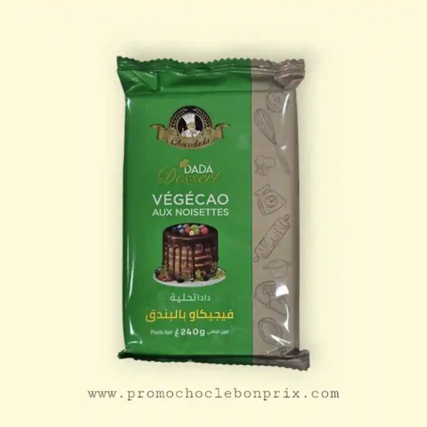 DADA DESSERT VEGECAO NOISETTES 240G.