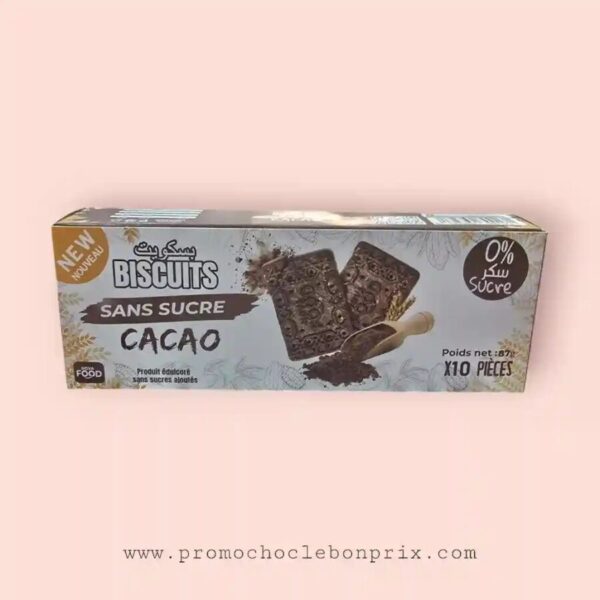 NOVA FOOD BISCUITS SANS SUCRE CACAO