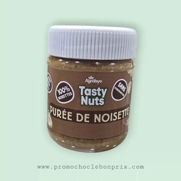 TASTY NUTS PURÉE DE NOISETTES 200G SANS SUCRE SANS GLUTEN