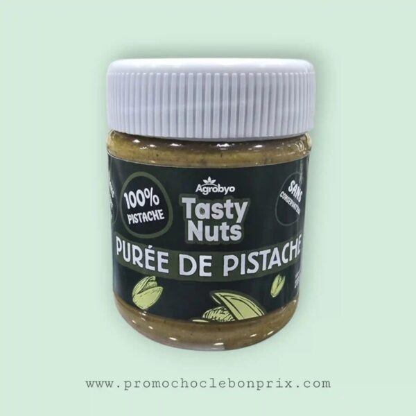 TASTY NUTS PURÉE DE PISTACHE 200G SANS GLUTEN SANS SUCRE