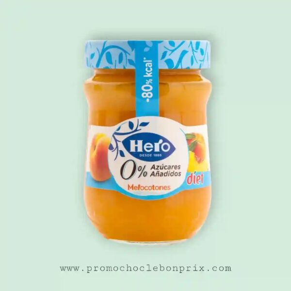 HERO CONFITURE SANS SUCRE PÊCHE