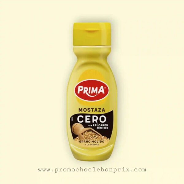 PRIMA SAUCE MOUTARD SANS SUCRE SANS GLUTEN