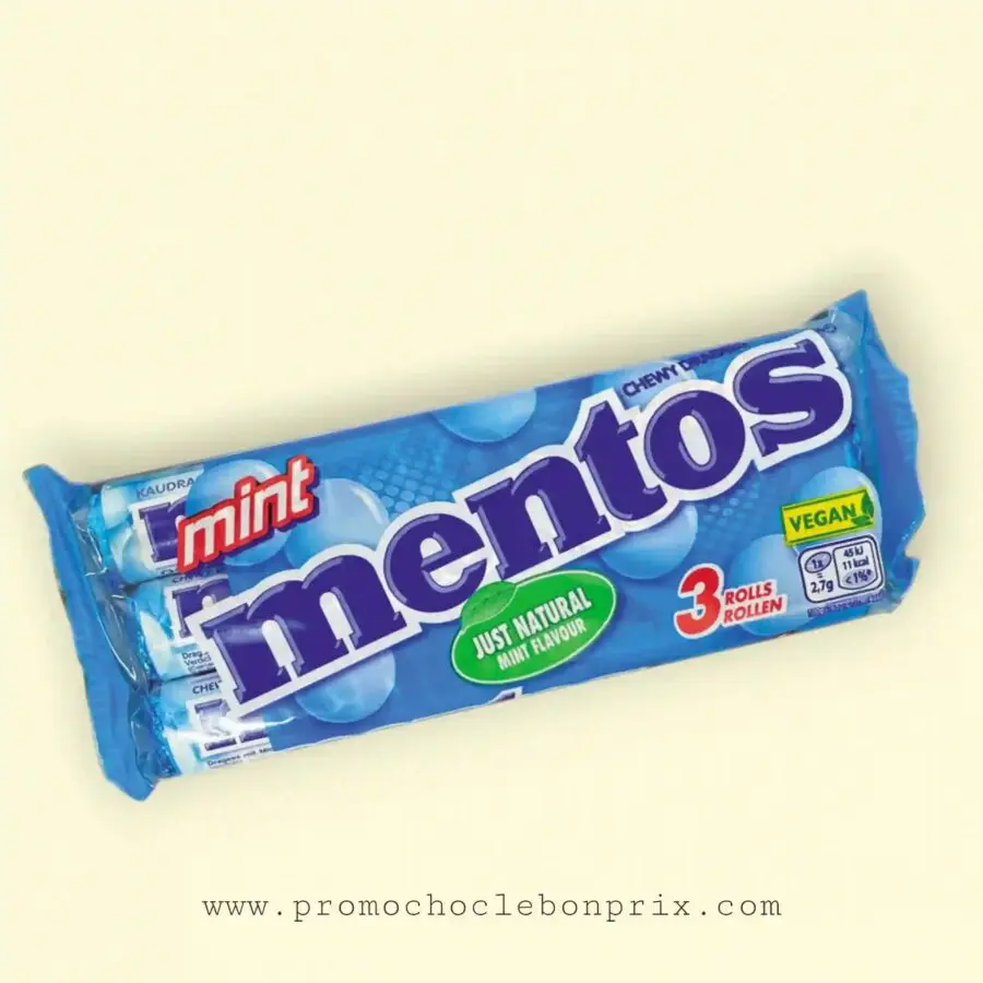 MENTOS SANS GLUTEN X3 MINT – Image 1