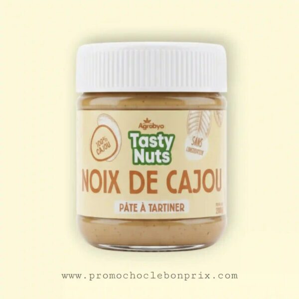TASTY NUTS PURÉE DE NOIX CAJOU 200G