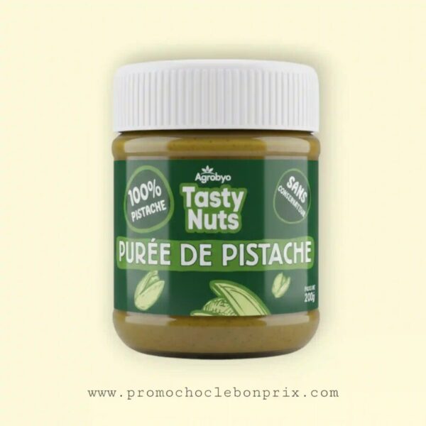 TASTY NUTS PURÉE DE PISTACHE 200G SANS GLUTEN SANS SUCRE