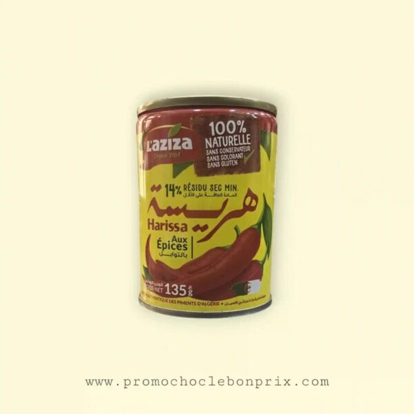 LAZIZA HARISSA 1/6 PM SANS GLUTEN