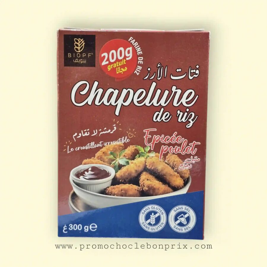 2025/10/1000135589-1.jpg BIOPF CHAPLURE DE RIZ POULET 300G – Image 1