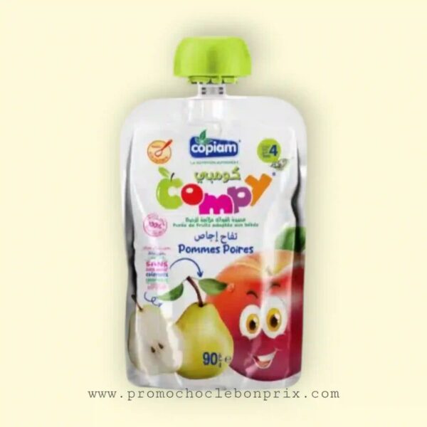 COPIAM COMPY COMPOTE GOURDE POMME POIRE 🍐