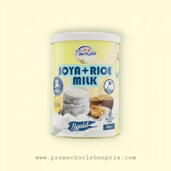 NEWLAIT 400ML LAIT SOJA ET  RIZ🍚 SANS GLUTEN SANS LACTOSE