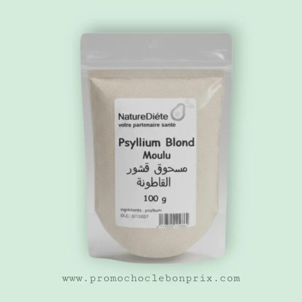 NATUREDIETE DIET PSYLLIUM BLOND MOULU 100G