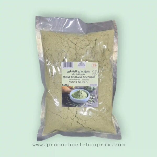 ABOU AL-QASIM FARINE DE GRAINS DE COURGE 500G
