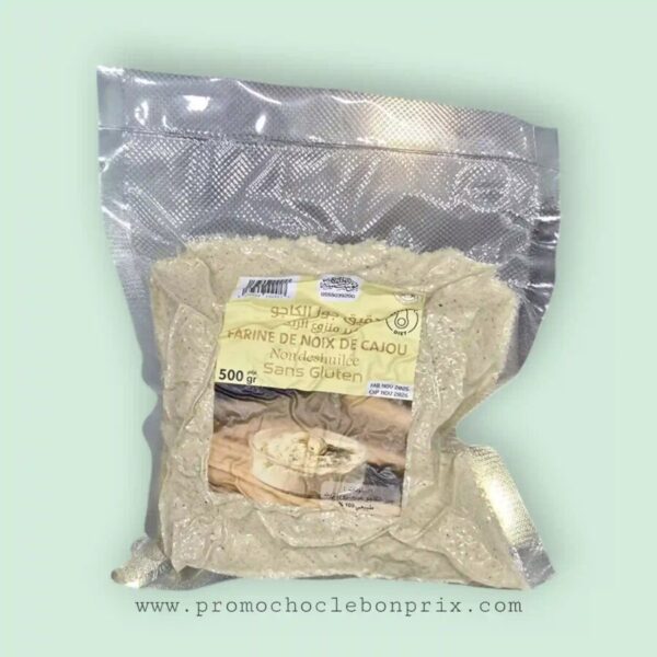ABOU AL-QASIM FARINE DE NOIX DE CAJOU 500G