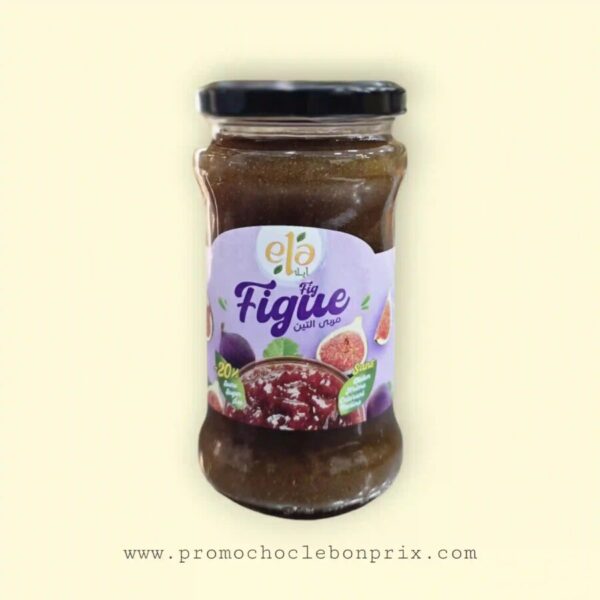 ELA CONFITURE DE FIGUE 380G SANS GLUTEN