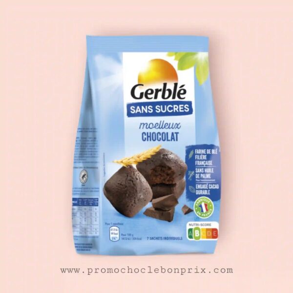 GERBLE SANS SUCRE MOELLEUX CHOCOLAT