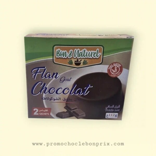 BON&NATUREL FLAN CHOCOLAT