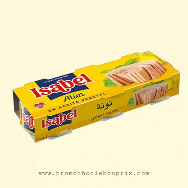 ISABEL THON X3 HUILE VÉGÉTAL