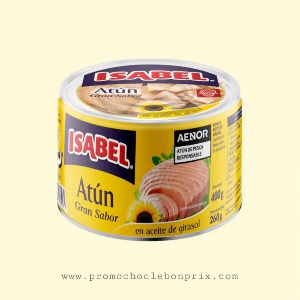 ISABEL THON 400G HUILE VÉGÉTAL