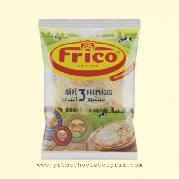 FRICO FROMAGE RÂPÉ 3 FROMAGE