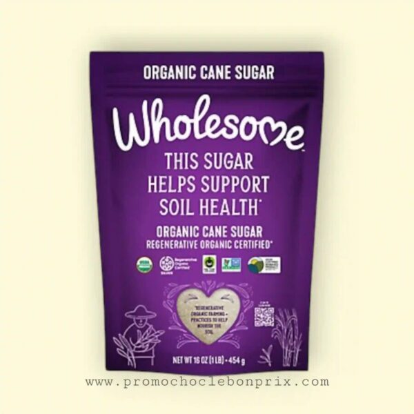 WHOLESOME SUCRE DE CANNE ORGANIC.