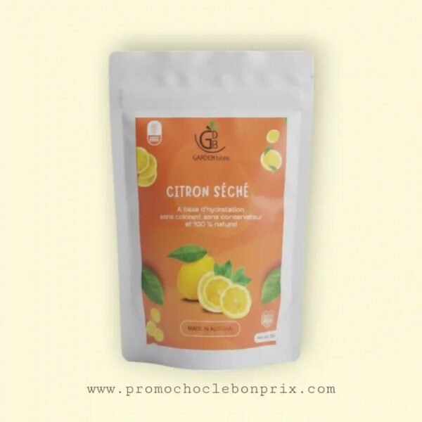 GARDEN BITES CHIPS DE FRUITS CITRON 🍋