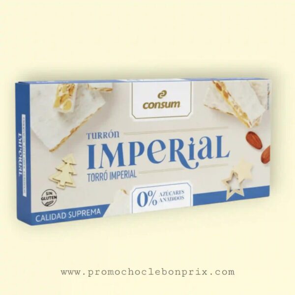 CONSUM TURRON IMPÉRIAL SANS GLUTEN SANS SUCRE