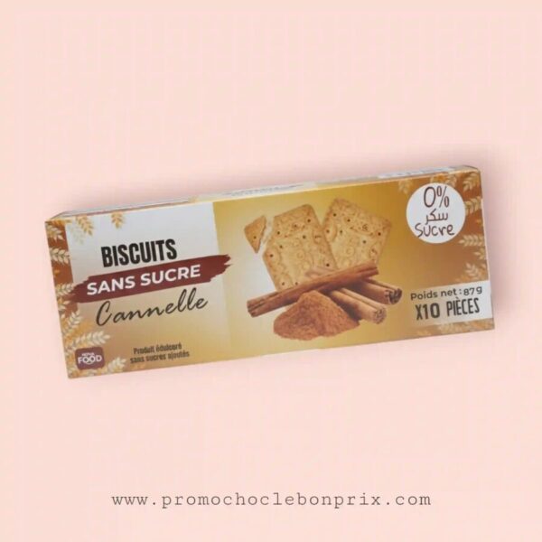 NOVA FOOD BISCUITS SANS SUCRE CANNELLE