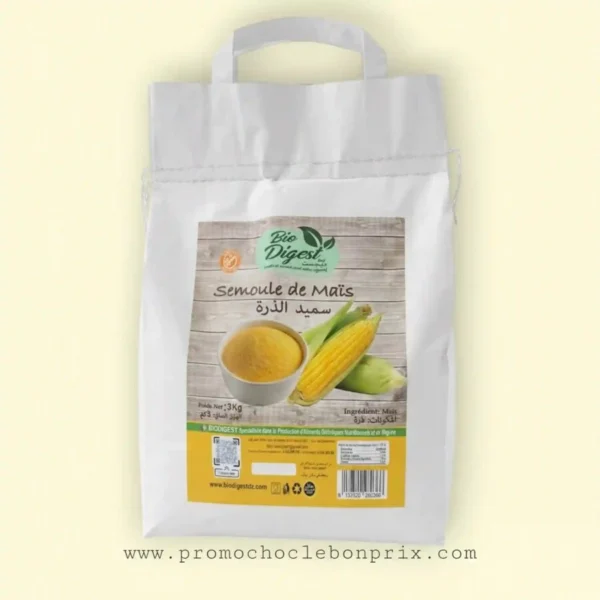 BIO DIGEST SEMOULE DE MAIS 3KG